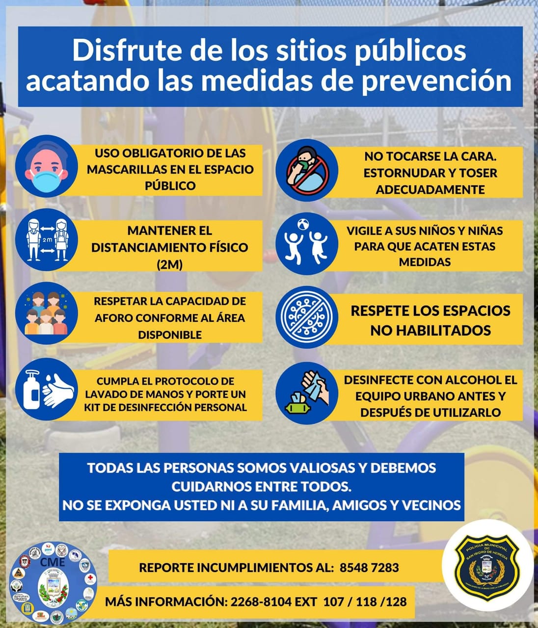 Reapertura de Sitios Públicos