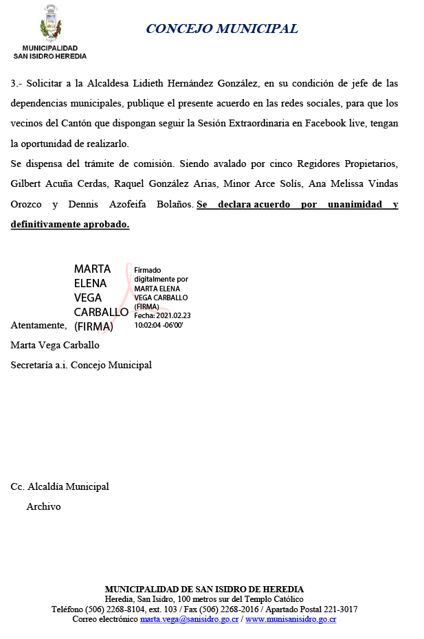 ACUERDO SO-13-2021