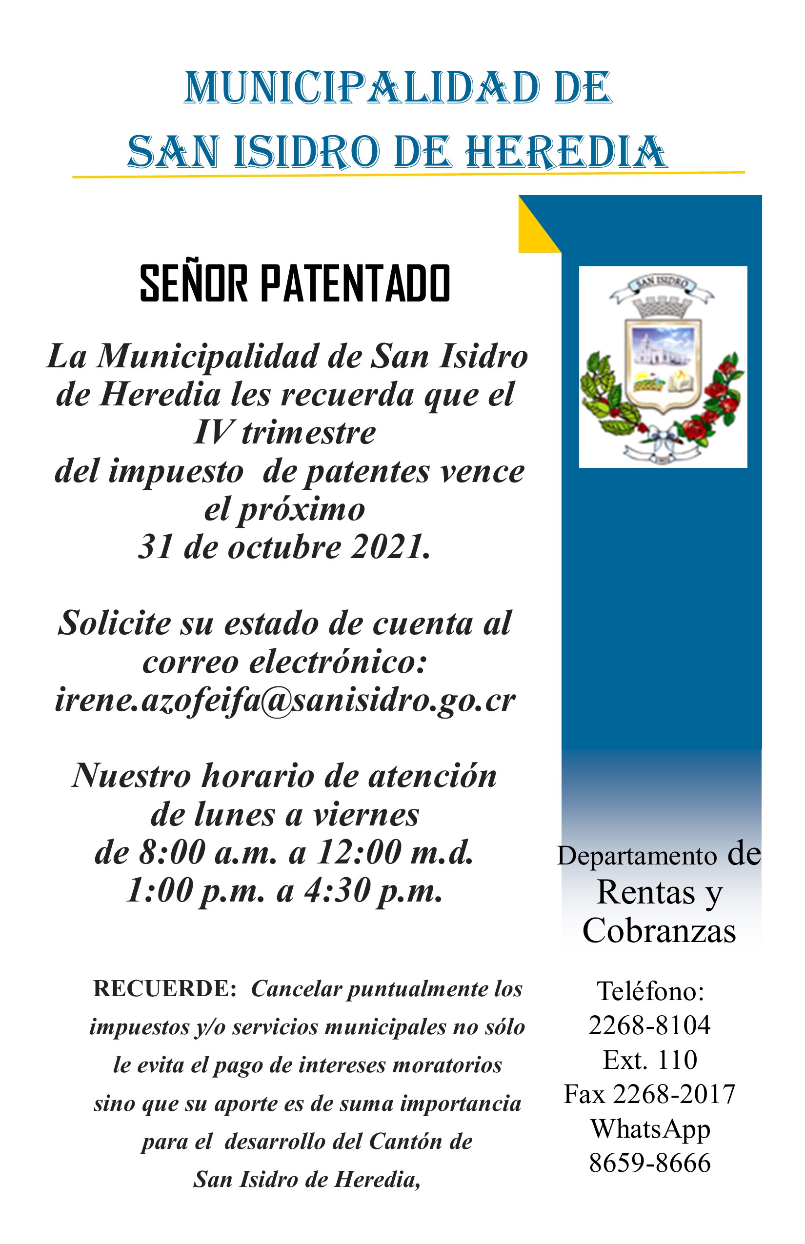 Rentas y Cobranzas